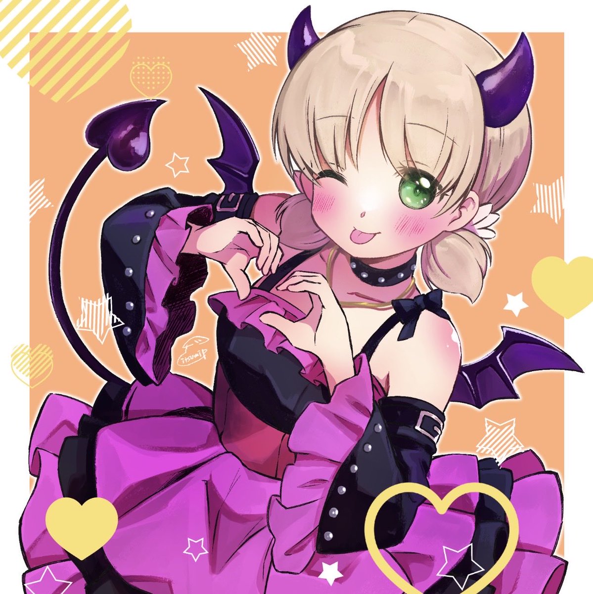 デビルアキちゃん👿😈⚡️
#garupan