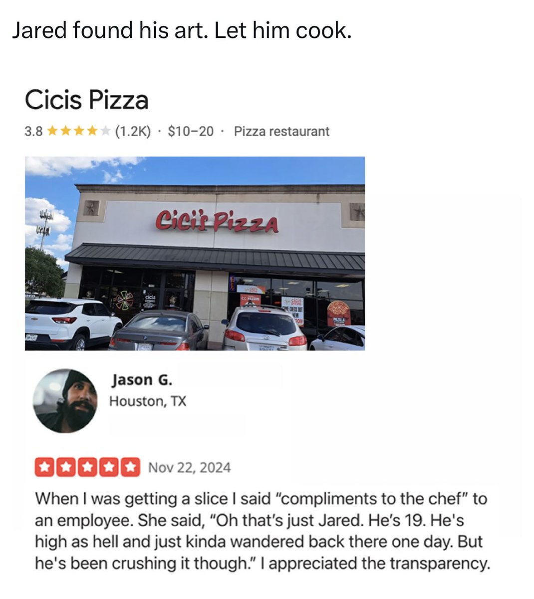 i like food tweet media