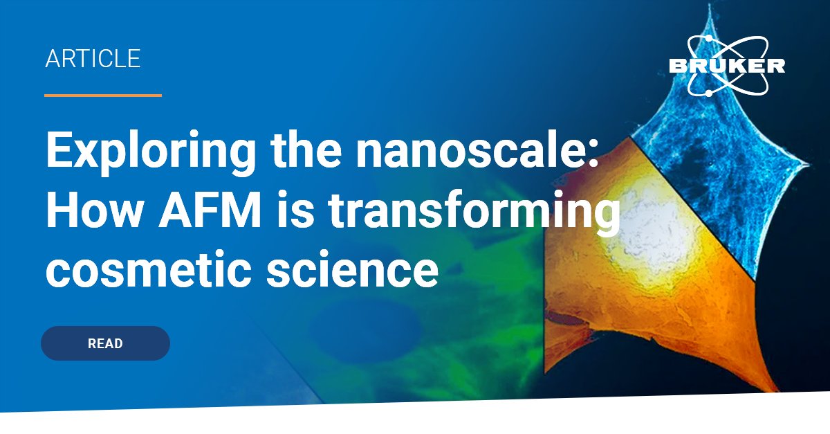 BrukerNano's tweet image. Do you work in #productdevelopment for #cosmetics and #healthcare products? Don’t miss this interview with our BioAFM team on using #AFM in #cosmeticscience and #skincarescience
🔗 goto.bruker.com/4smIE0k