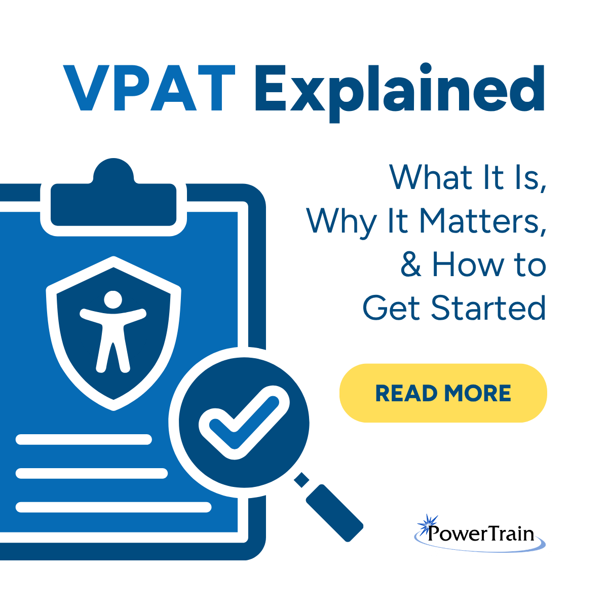 PowerTrain_Inc's tweet photo. ♿️ What is a #VPAT, and why are more buyers asking for one?

Our new blog post explains what it is, how it relates to an ACR, and why it matters.

👉 Read more: https://t.co/pPBPiI9lHl

#Accessibility #Section508 #WCAG #GovTech #SaaS #LearningTechnology https://t.co/u3yTyAsYjy