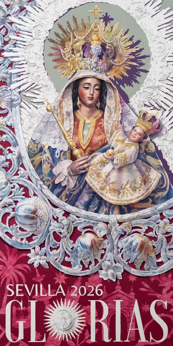 CF__AnaEnterria's tweet photo. Aquí os dejamos el cartel de las glorias de Sevilla 2026 
@AnaEnterria @LaPasion7TV https://t.co/1MwK13TPtu