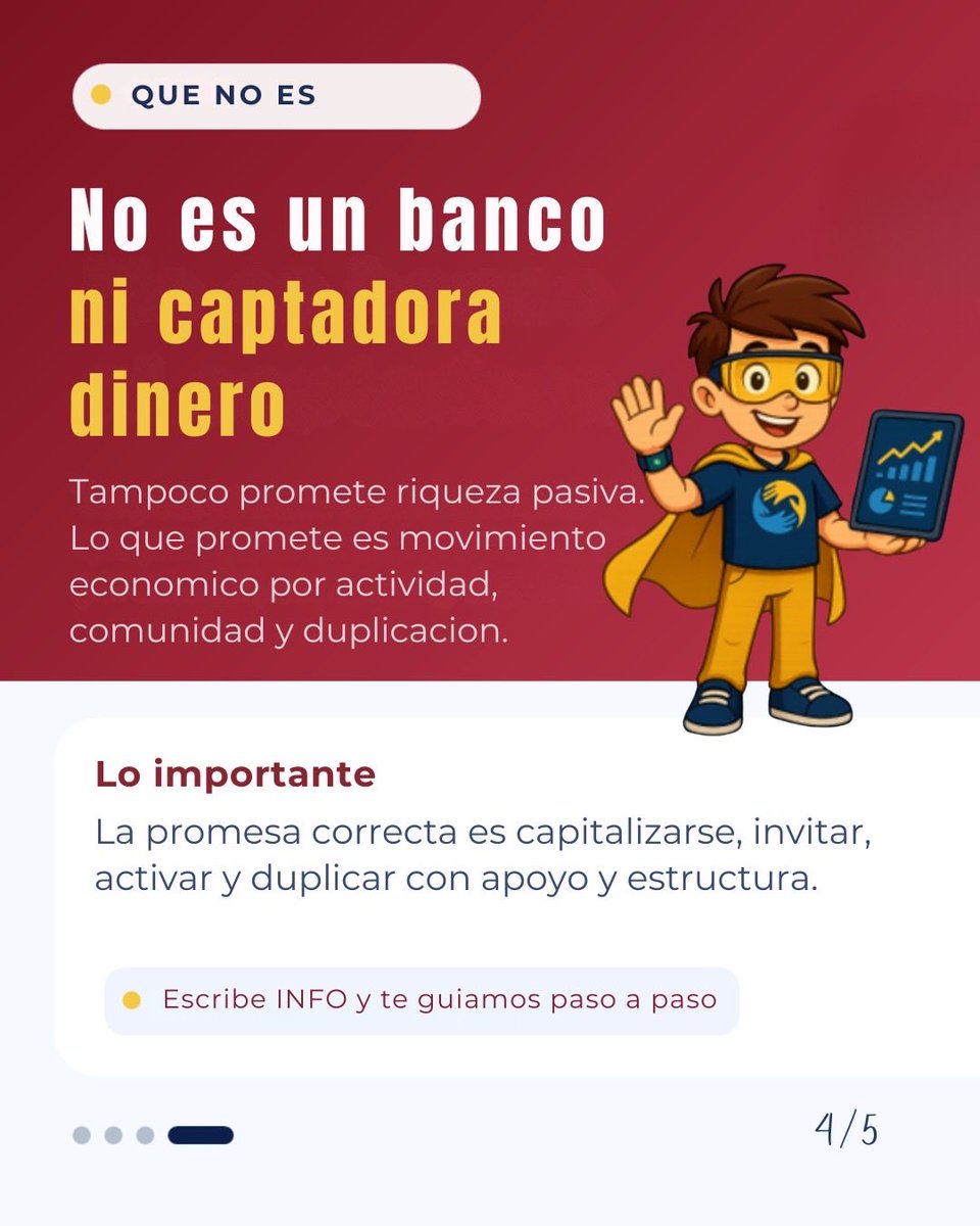 SoyDianaOssa's tweet image. ECOSOL 👀

No es app.
No es banco.
No es dinero fácil.

Es economía solidaria descentralizada 💥
Dinero persona a persona.

Aquí no esperas… te mueves y te capitalizas 🚀

⚠️ No es para todos

👉 Escribe INFO
y te muestro cómo funciona

#Ecosol #AcciónMasiva #NegociosDigitales
