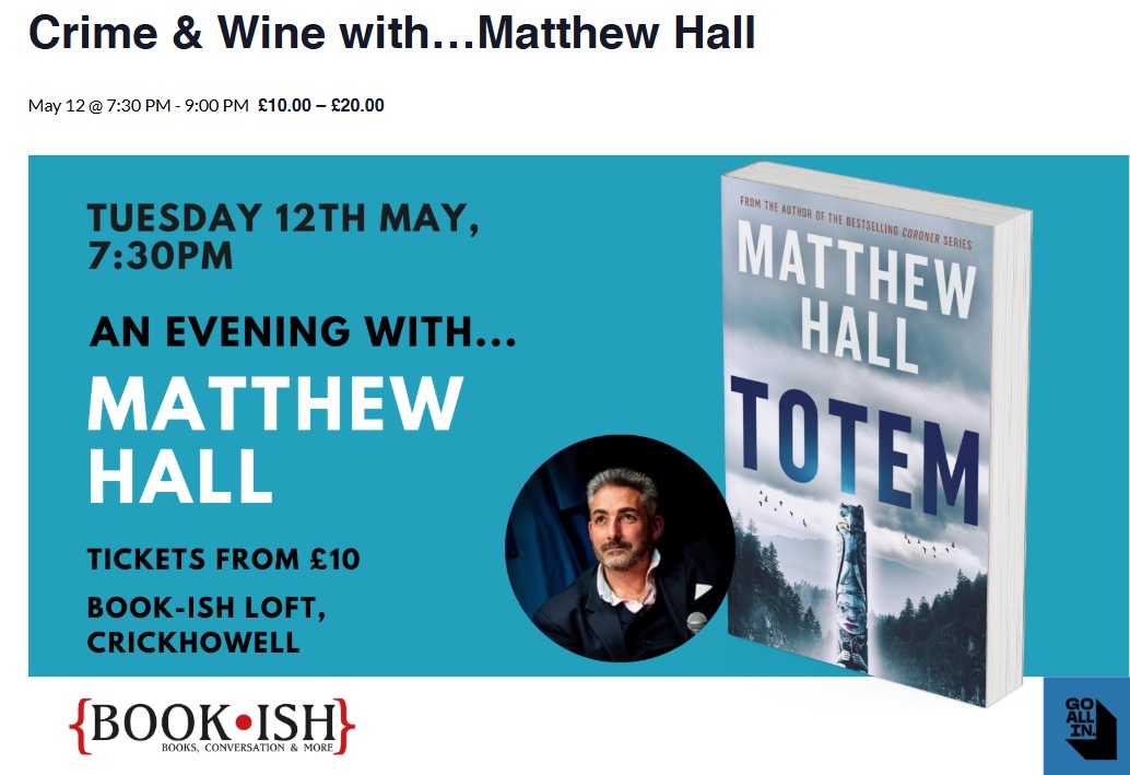 Join me at a terrific bookshop in Crickhowell on May 12.
Tickets on the link.
bit.ly/3OizvYG