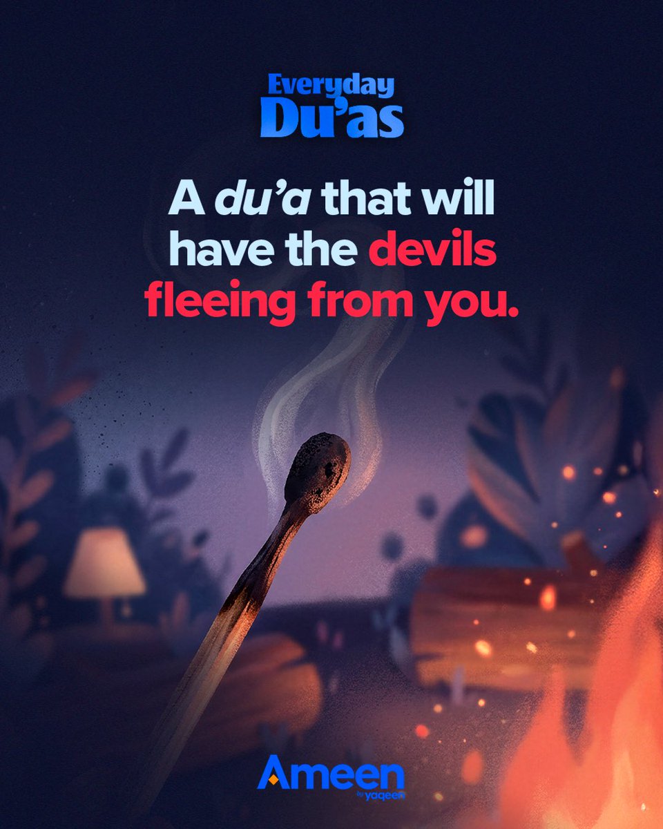 yaqeeninstitute's tweet photo. Even leaving the house calls for a du’a. 

The Prophet Muhammad ﷺ said that when you say this du’a upon leaving your home, you will be guided, defended, and protected, and the devils will flee from you.

Discover everyday du'as on Ameen: https://t.co/Eh6fP0Zud5

#DailyDuas https://t.co/xt4SmVNuoK