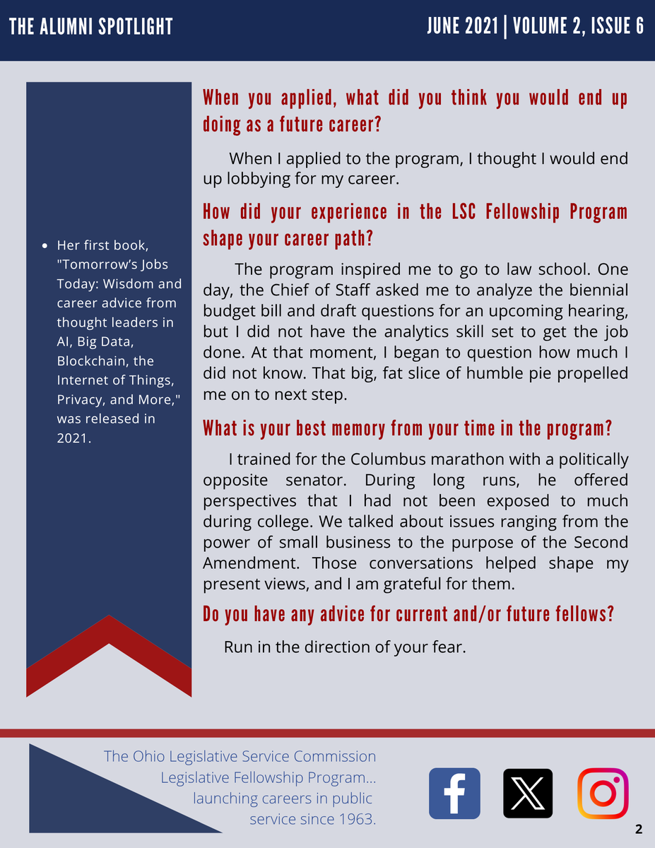 OLSCFellowship's tweet photo. Happy #MondayMemories! Abby Moscatel was a 2003 Fellow assigned to the Senate Democratic Caucus. She graduated from Ohio University and Southwestern Law School. #lscfellowship #alumnispotlight #publicservice #ohio   #stategovernment https://t.co/qGqftdjgsY