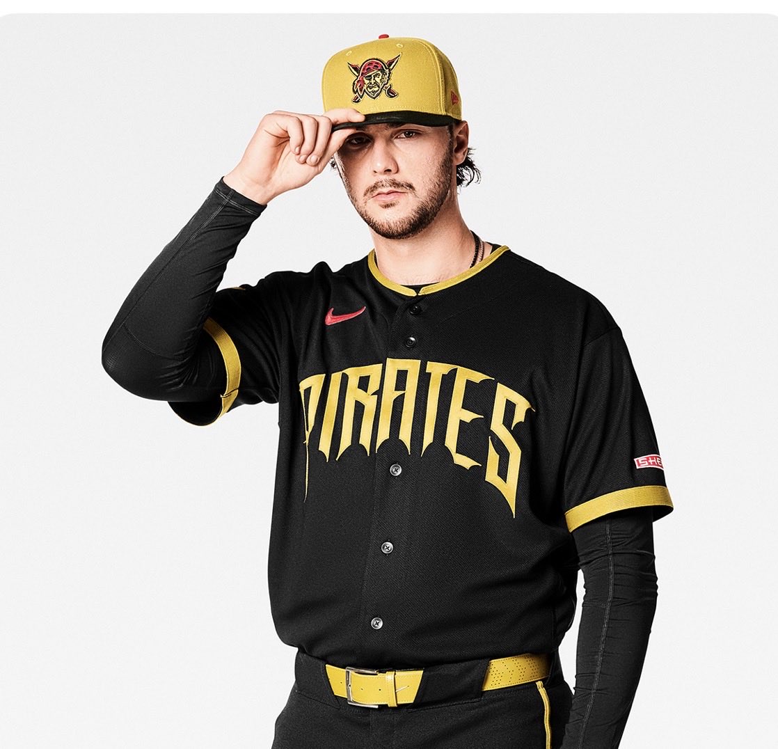 KDPomp's tweet photo. #Pirates have dropped their new City Connect uniforms 🏴‍☠️ https://t.co/lZlimHu860