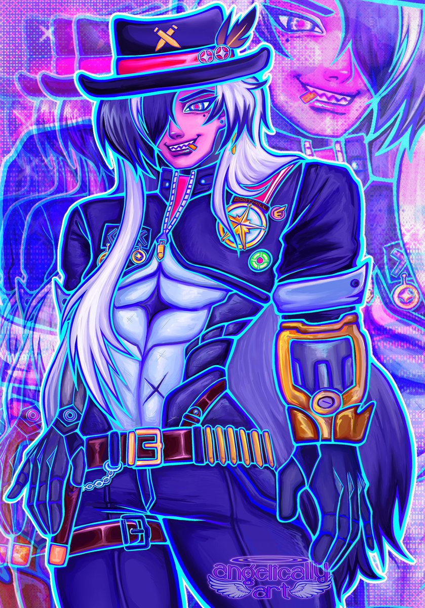 angelically_art's tweet photo. *CLANK CLANK CLANK*

#boothillfanart #hsrfanart
#honkaistarrailfanart #hsr
#boothill #starrailfanart https://t.co/rU3o7vDqmJ