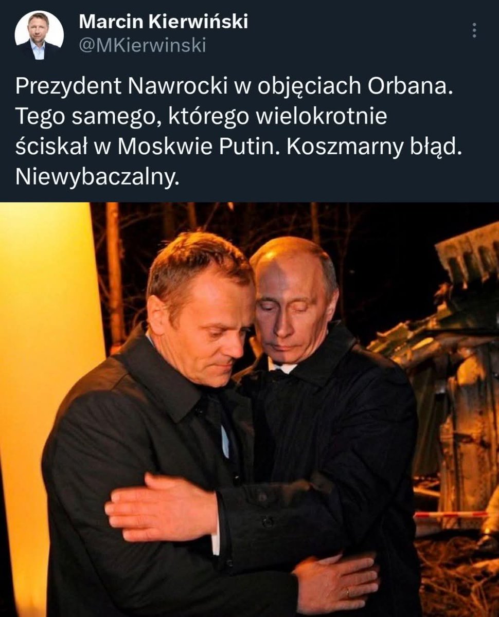 krismaster1968's tweet photo. @donaldtusk @NawrockiKn @OficjalnyJK https://t.co/e3gLo7duKI