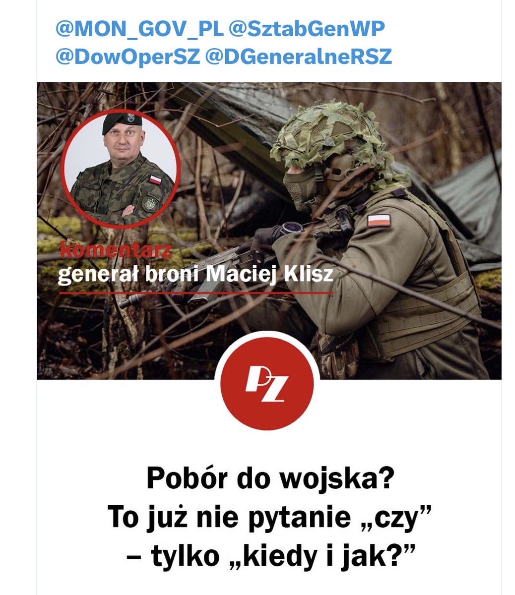 gen. bryg. (r) Grzegorz Grodzki tweet media