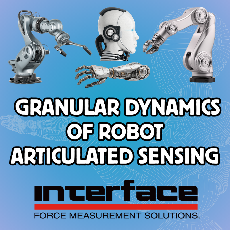 loadcells's tweet image. Multi-axis sensors are ideal for testing the structural anatomy of a robot, including its joints, grippers, and specialized end-effectors. interfaceforce.com/granular-dynam… Defining articulation requires accurate measurements of the mechanical motion. #LoadCells #Robots