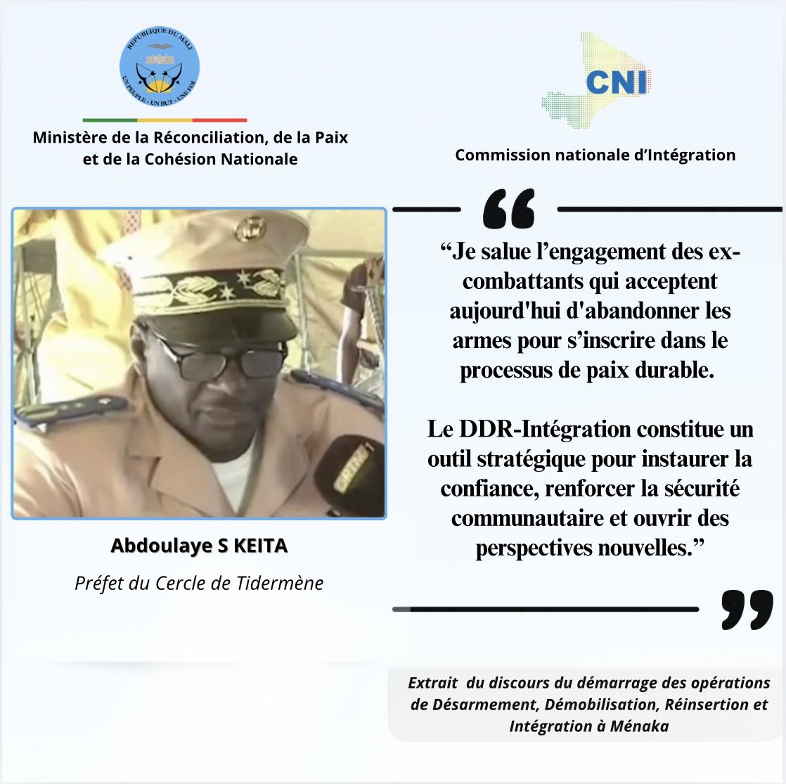 COMMISSION NATIONALE D’INTÉGRATION tweet media