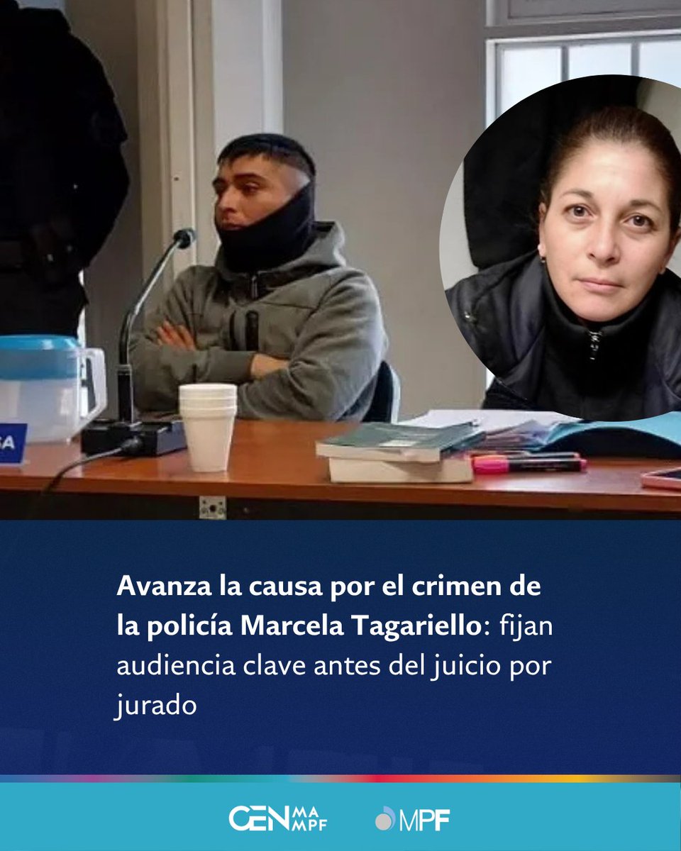 Avanza la causa por el crimen de la policía Marcela Tagariello: fijan audiencia clave antes del juicio por jurado

mpfchubut.gov.ar/centro-de-noti…