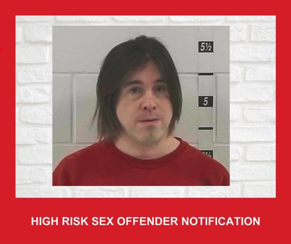PUBLIC WARNING – High risk sex offender release: Graham Daniel Dodge, 38 years old, released from custody on April 7, 2026, in the Okanagan and is residing in Kelowna, BC. 38 yrs, height: 5', 6", weight 181 lbs, brown Eyes, brown hair. High risk to young males under the age of 18