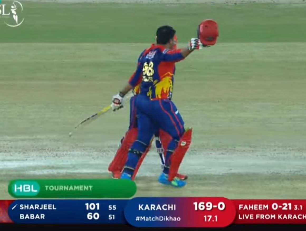 Shahzad12165877's tweet photo. Babar scores 50 and his partner scores a century… I’ve seen this one, this is classic 🥵 https://t.co/CX2HQRzok1