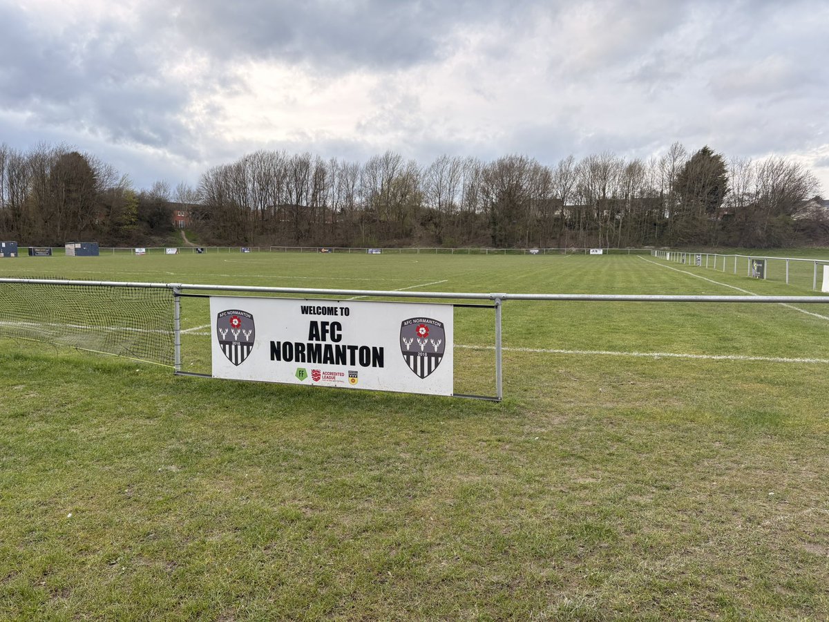 NormantonAfc's tweet photo. After a two week break we play our penultimate home game of the season this Saturday &amp; it’s a massive test against title favourites!

🗓️ 11/4/26
🏆 Macron Store Nottm Div One West
🆚 Rowsley 86’
⏱️ 3pm
🏟️ The Boundary Rec, DE55 3LH
🎟️ £2 entry
🫖 Tea Bar open
📍 Badges on sale https://t.co/7GmRq5a1t4