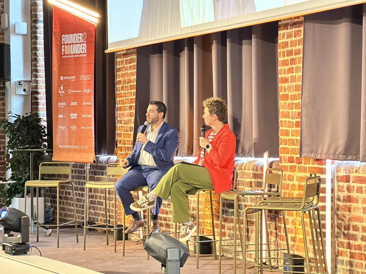 euratechnologie's tweet image. 🎤Founder2Founder - Table ronde avec @Sam_Dahmani, directeur général de la @FrenchTechLille !

Suivre le live : youtube.com/live/jrTLtlVWp…

#startup #tech