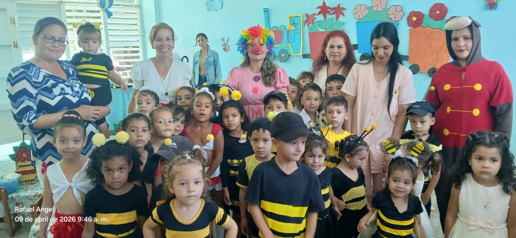 De fiesta los circulos infantiles tuneros por su 65 aniversario. El acto provincial se desarrolló en el centro Granitos de Azúcar del municipio Majibacoa #65AñosDeLosCirculosInfantiles #EducacionLasTunas