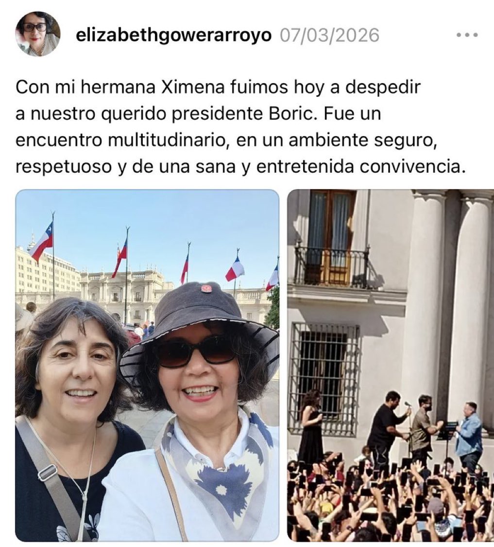 M.Cecilia.🇨🇱💚 tweet media