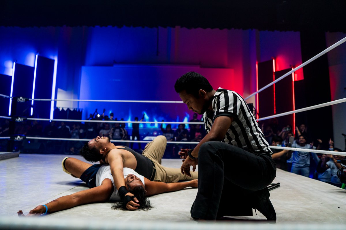 Referee_Zen's tweet photo. 2027. Time to explore the pro wrestling world.

Email me at zhanhassan@gmail.com

Picture by APAC Wrestling https://t.co/ZriAHQnOlm