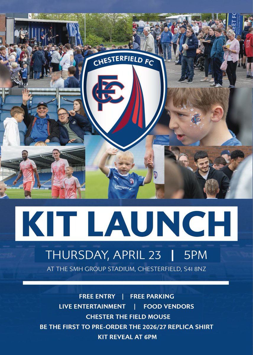 Chesterfield FC tweet media
