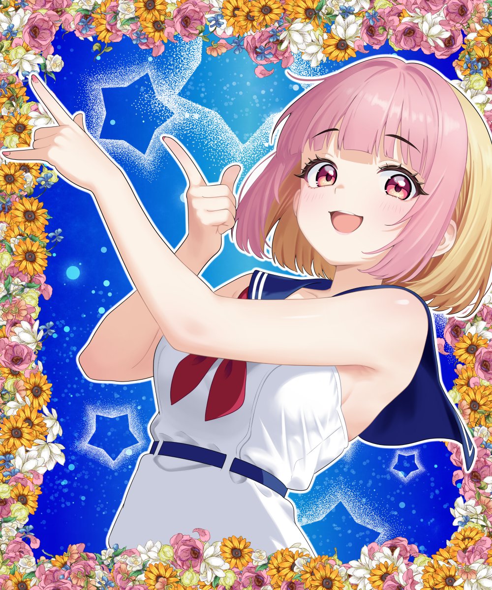 先日セーラー服の絵を描く機会があったから
折角だしウチノコにもセーラー服着せてみました。

セーラーならつまり、おしおき直前！