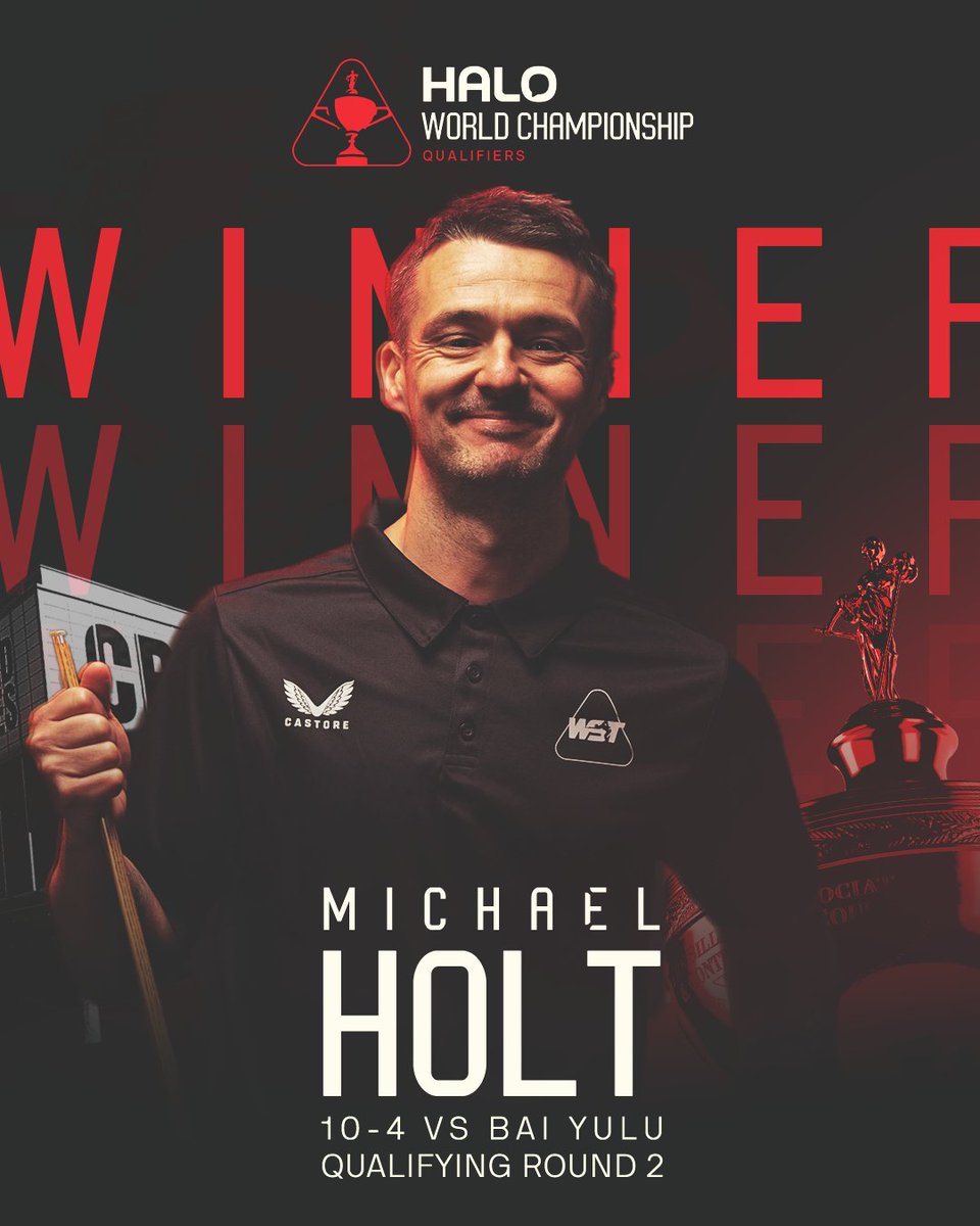 WeAreWST's tweet image. THE HITMAN ADVANCES IN SHEFFIELD! 😤

Michael Holt eliminates Bai Yulu with a 10-4 win as he chases a Crucible return...

#WCQ