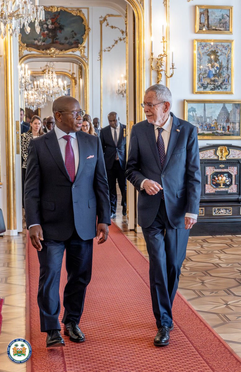 Julius Maada Bio tweet media