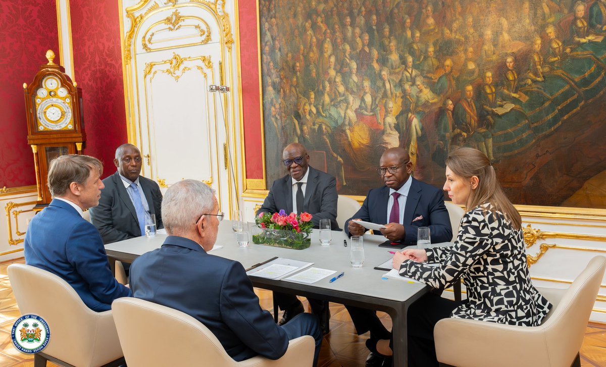 Julius Maada Bio tweet media