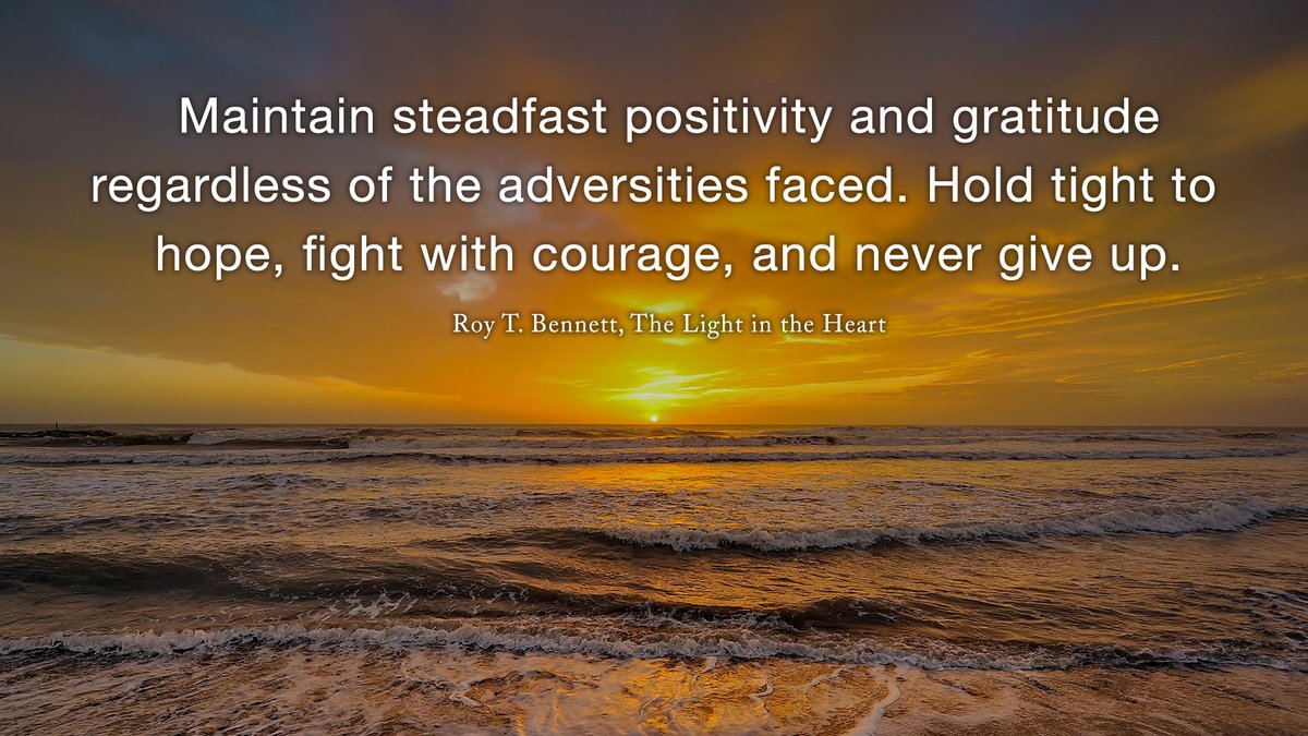 Roy T. Bennett tweet media