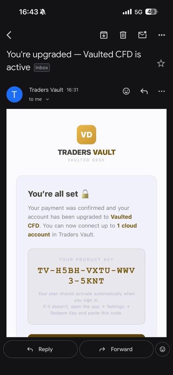 Vaulted Desk x Vaulted Copier

We’ve tested our copier supporting everything you need. Excluding <a href="/tradesea/">tradesea™</a> unless they want to come over ❤️

We are releasing $20 for 3 connections unlimited accounts. 

I promise we will change the change. 

FREE - Yes free tradovate copier beta