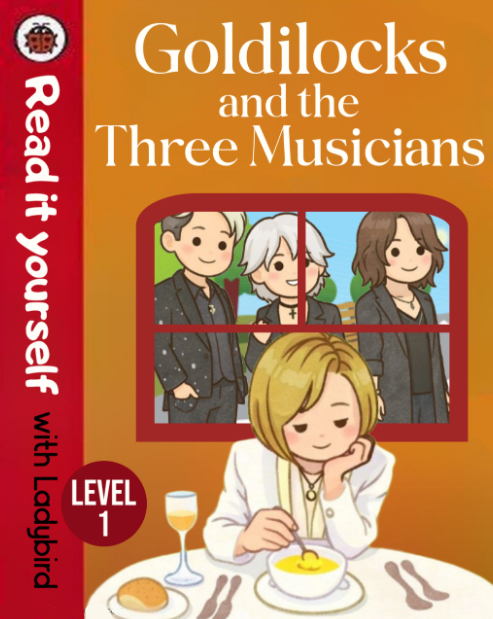 Rocklady19731's tweet photo. Goldilocks and the three musicians...
#FakeBookCover #YOSHIKI #MIYAVI #HYDE #SUGIZO #SGZ #LadybirdBooks #fanartㅤㅤㅤㅤ https://t.co/IZPyvdJfHf