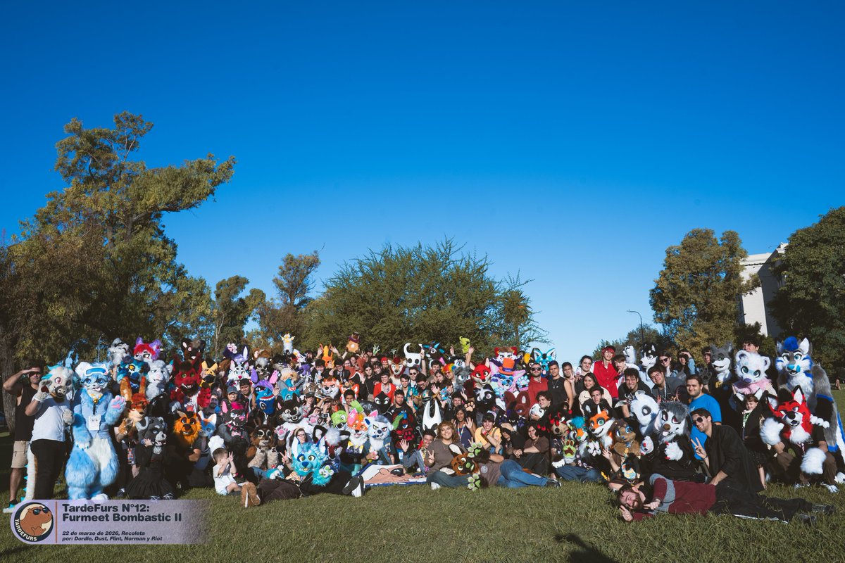 TardeFurs's tweet photo. Domingo 22 de Marzo, llevamos a cabo la primer furmeet del año con la  Tardefurs N°12: Furmeet Bombastic II, en esta edición logramos romper  nuestro récord con más de 230 asistentes! https://t.co/iUCYvdSVrX