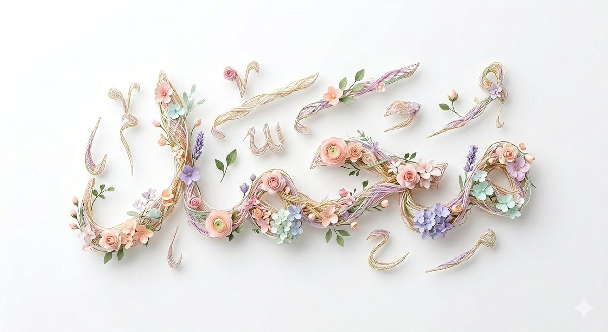 APPS_RH's tweet image. للحريم

حابه تكتبين اسمك بالورود

افتحي تطبيق 

Gemini / ChatGPT

جرب هذا

Promot

لاتنسي تعديل الاسم

👇👇👇👇👇👇

كلمة "محمد" مصنوع من خيوط متشابكة دقيقة وزهور ورقية باستيل، وترتيب زهور ناعم وأنيق، وتفاصيل معقدة، وألوان باستيل فاتحة، وشعور أثيري ومتجدد الهواء، وتقديم ثلاثي