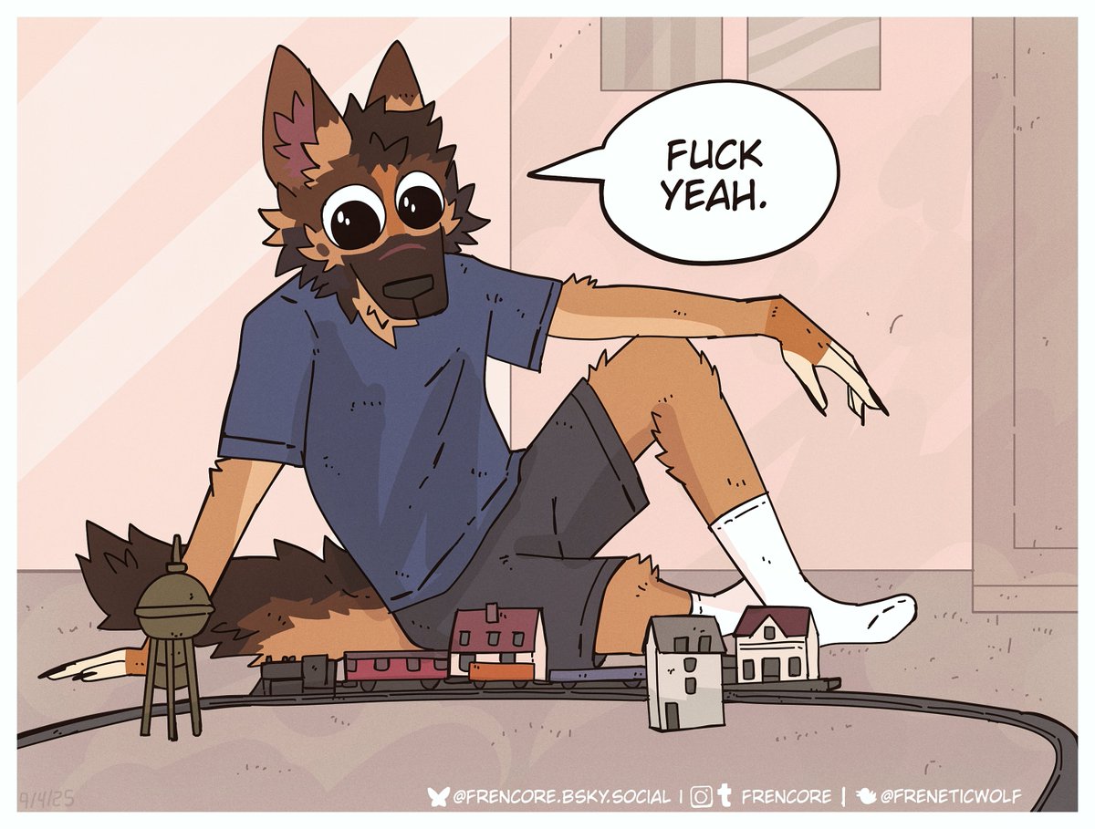 For the furries who like trains