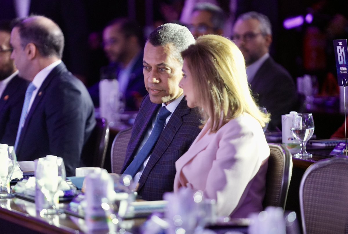 IndotelRD's tweet photo. Nuestro presidente, @ggomezmazara, estuvo a cargo las palabras de apertura del Mercado Technology Tech Summit 2026, dando inicio a este importante encuentro sobre innovación y futuro digital.

Seguimos impulsando la transformación tecnológica del país.

#INDOTELRD #TechSummit2026 https://t.co/IQrEXy6zoh