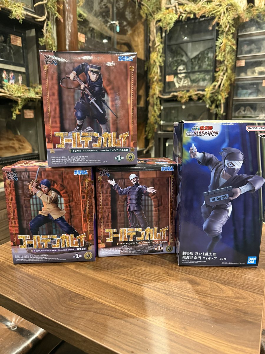 今日の収穫です。
trmとkitはtksm一人じゃ可哀想かと思って救出しました🥺
zatさんはなかなか取れなくて泣きそうだった。