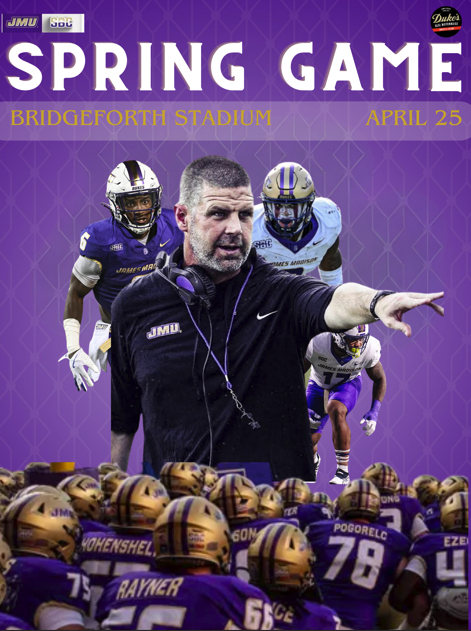 LuccasWb's tweet photo. Spring Game at Bridgeforth!
@JMUFootball 
#GoDukes
#SRM435 https://t.co/ojNK83Yjzy