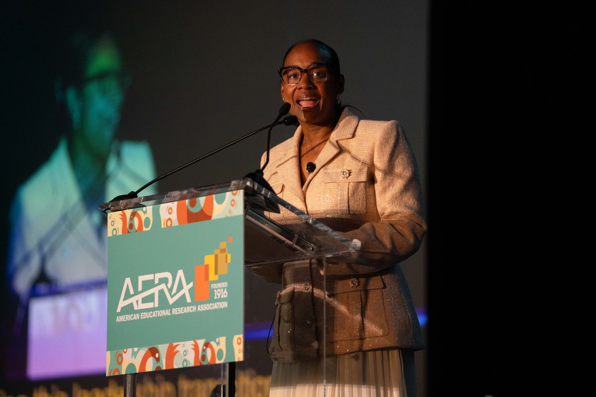 AERA_EdResearch's tweet image. We had a great first day of #AERA2026!