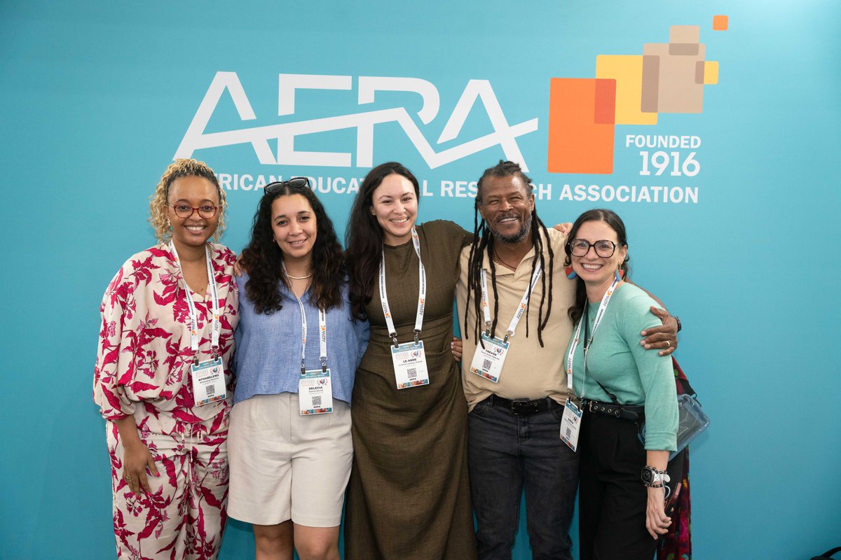 AERA_EdResearch's tweet image. We had a great first day of #AERA2026!