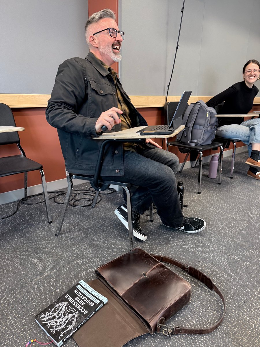BGellerstein's tweet photo. Dr. Chris Hall joined us @Berklee &amp; we're presenting Sat. @ the BIAAE ABLE Assembly. DL his dissertation Substantially Silent: Exploring the Variability of "Voice" at the Intersection of Race &amp; Dis/Ability in a Restrictive Special Education Placement here: https://t.co/yqSAamIHIk https://t.co/xQZyYtObw7