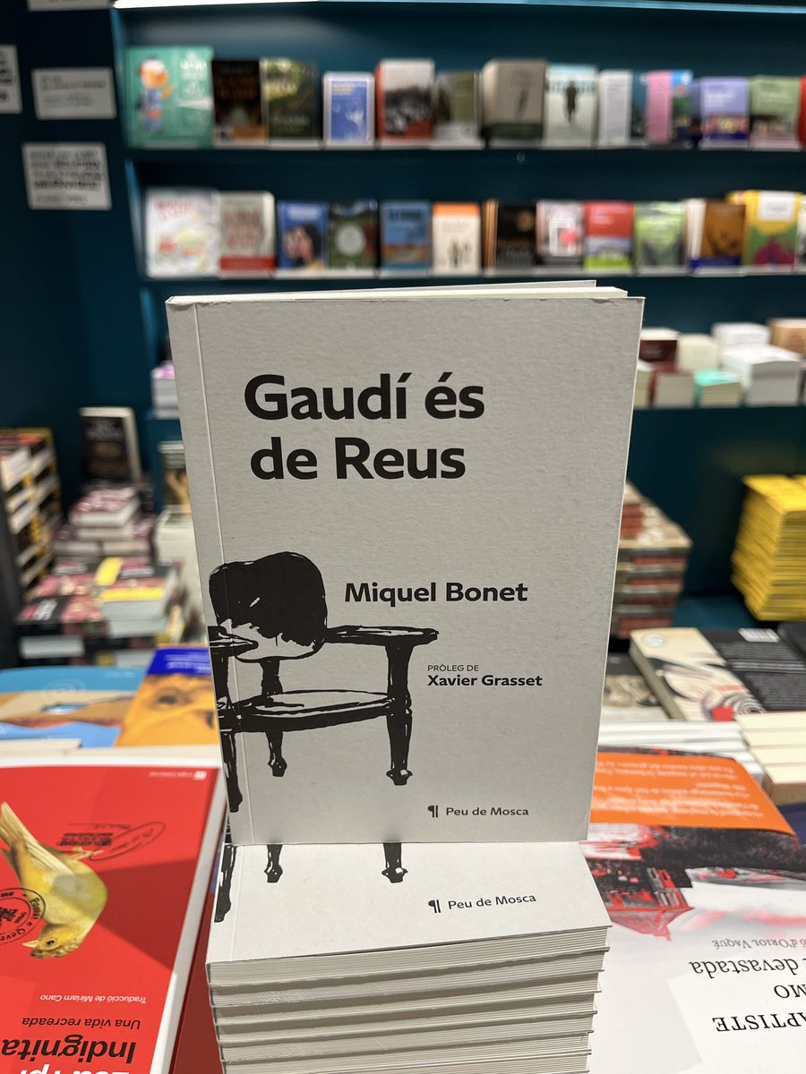 mahler_77's tweet photo. Gaudí és de Reus de @MiquelBonet_ i Gaudí és de Riudoms #ElenaDomingo de @peudemosca ja son a @OnaLlibres https://t.co/Mf5tGzNNkZ