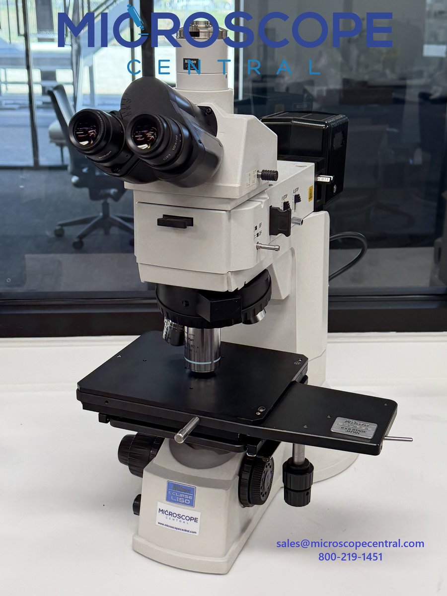 MicroscopeCentr's tweet image. Refurbished Nikon L150— SOLD!

Thank you to our latest customer!

Want to learn more? microscopecentral.com/products/nikon…

#microscopes