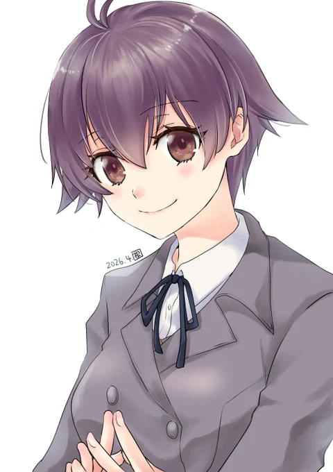 #艦これ版深夜の真剣お絵描き60分一本勝負 #艦これ版真剣お絵描き60分一本勝負_20260409 酒匂+18分
