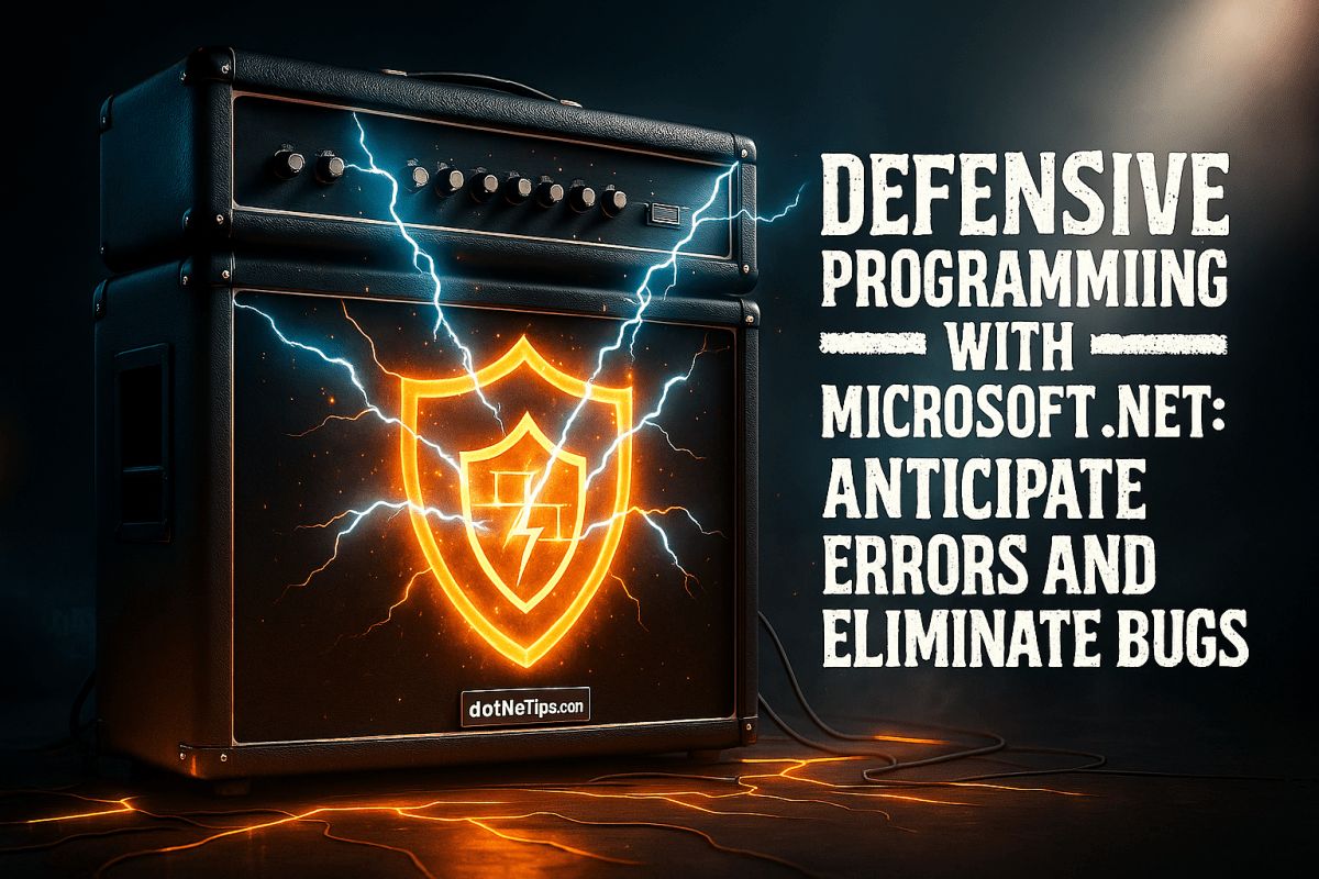 realDotNetDave's tweet photo. 💻 Defensive programming isn’t just about fixing bugs—it’s about preventing them before they happen. Anticipate errors, write resilient .NET code, and save yourself late nights + emergency patches.
#dotNET #RockYourCode #MVPBuz #DefensiveProgramming
https://t.co/7mgt6RE8Ld https://t.co/np9pV0zKEu