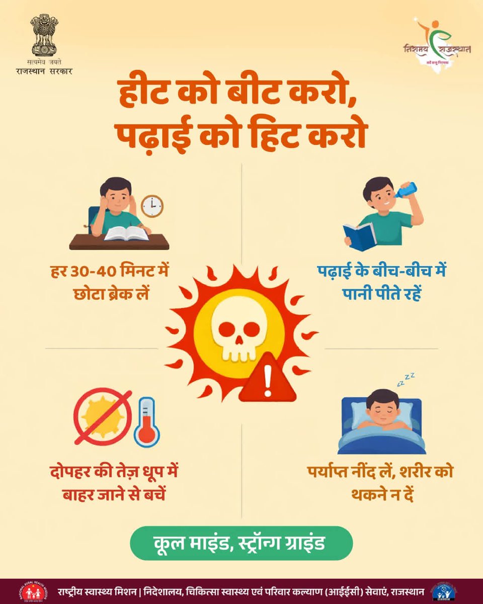 IEC Medical & Health Department, Bhilwara tweet media