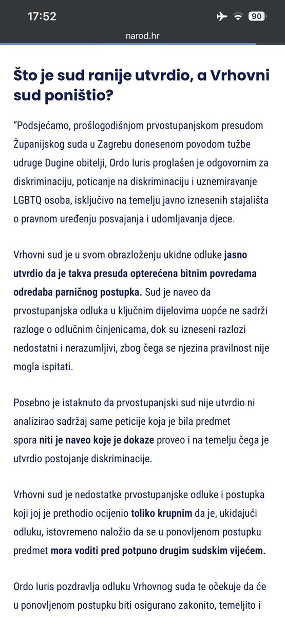 Željka Markić tweet media