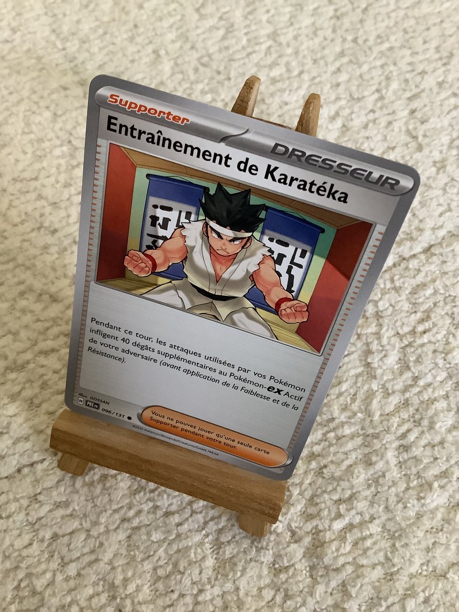 JeffFlick2's tweet photo. #Carte PRE096 /131 #Pokémon #Évolution #Prismatique #Entraînement de #Karateka 🇫🇷 lot possible #Pokécardex https://t.co/OFWjUdgiaB
💰 Prix : [0.24€]
#leboncoin https://t.co/gFNpHZMP0r