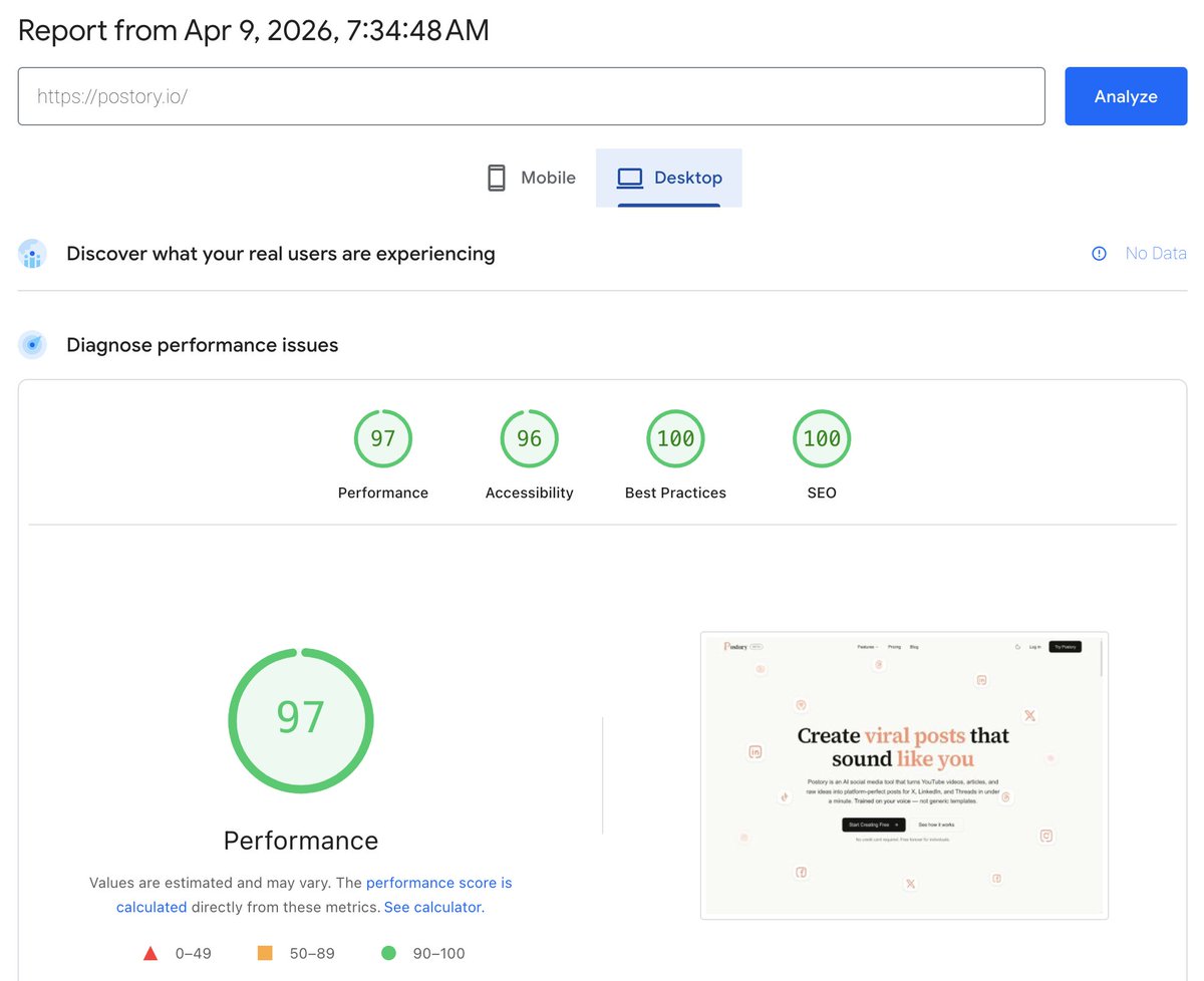 postory_io's tweet photo. Just have made our site super fast like Supersonic! https://t.co/PftuVgjxs0