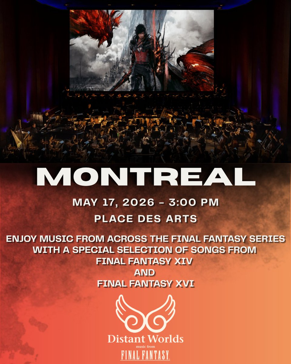 Distant Worlds: music from FINAL FANTASY tweet media