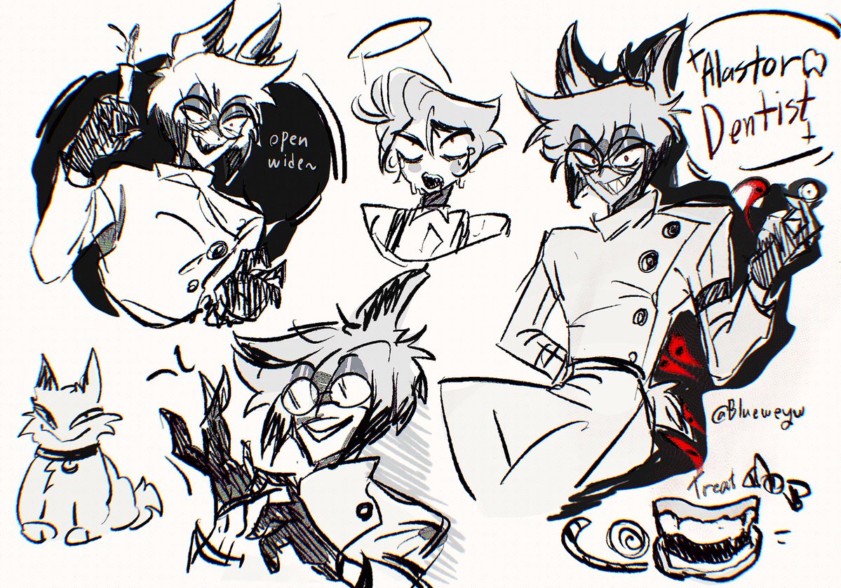 Alastor Dentist AU (radioapple maybe)
#hazbinhotelAlastor #Hazbinhotel #radioapple